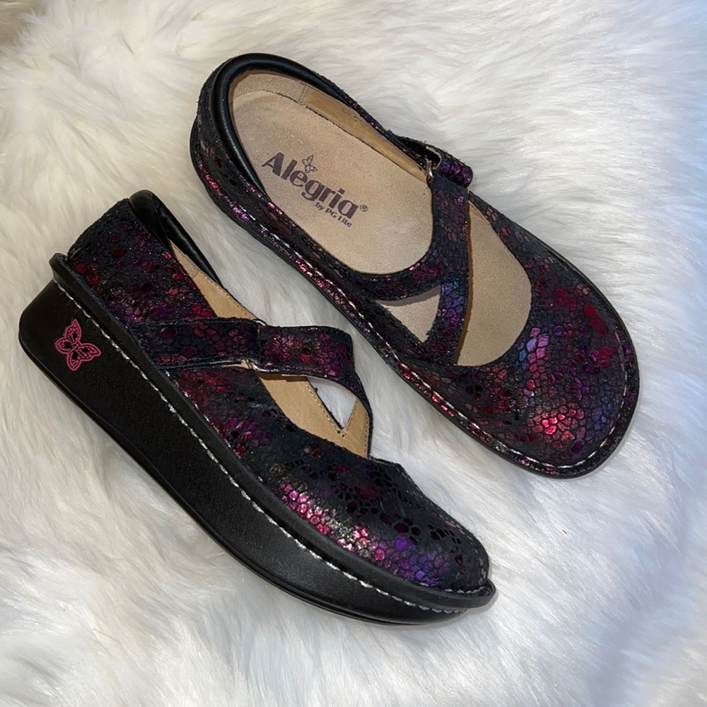 ⭐️ Alegria Maryjane Black/Pink